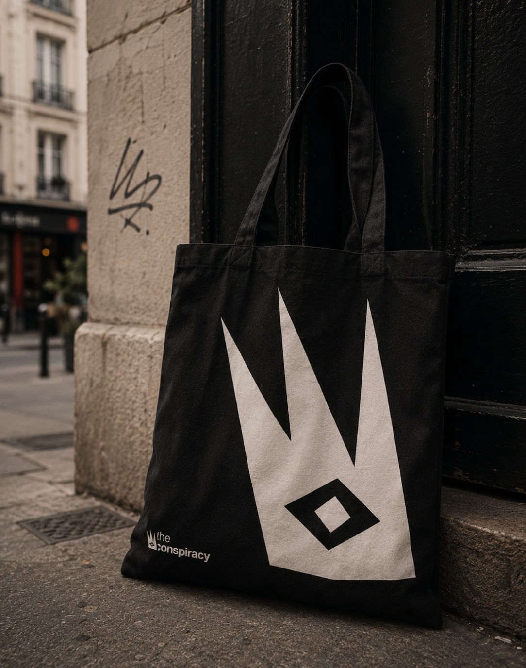 Symbole The Conspiracy sur un tote bag