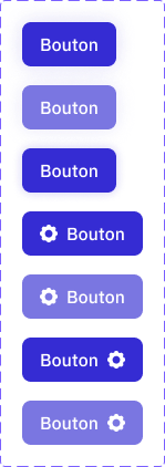 Boutons primaires Elwin