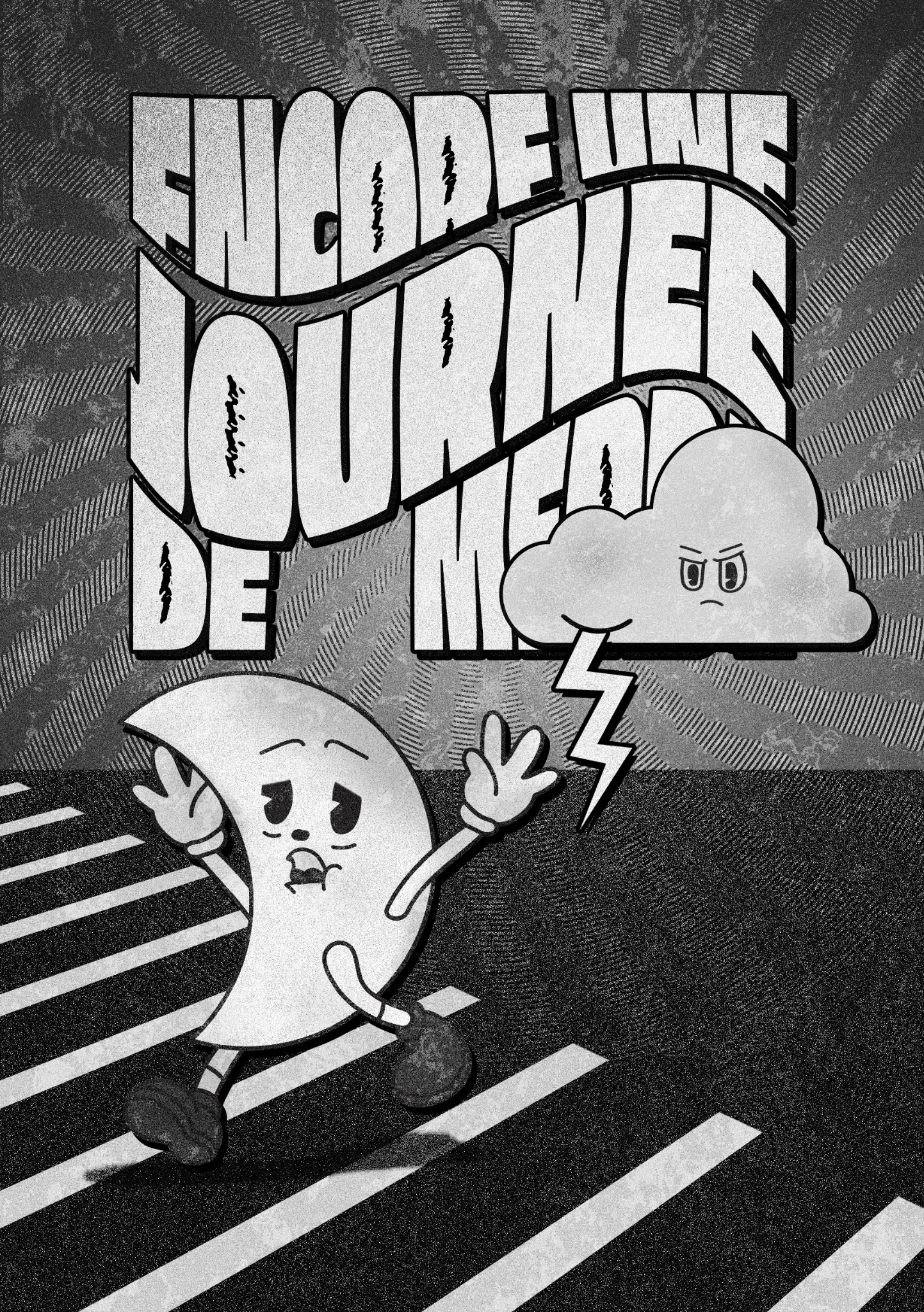 Poster Encore une journée de merde